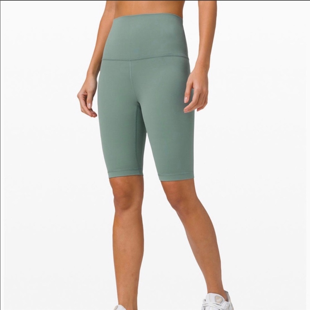 Lululemon NWOT Tidewater Teal Align Shorts 10”